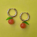 Tangerine Dream Gold Plated Huggie Hoops