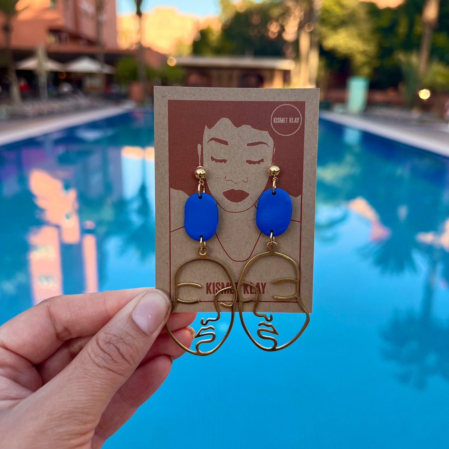 Face Charm Earrings