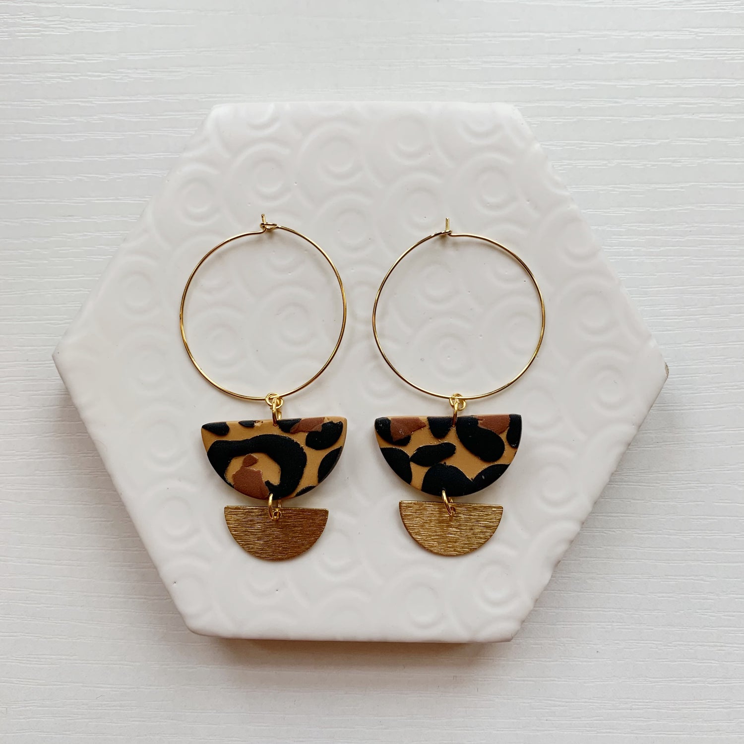 Animal Print Earrings